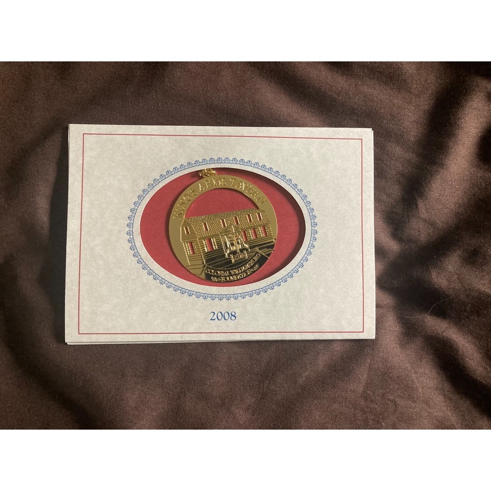 Colonial Williamsburg Foundation King's Arms Tavern 2008 Ornament